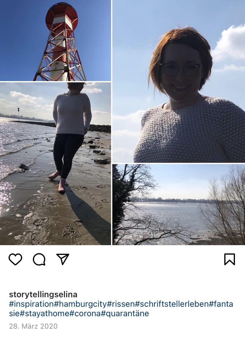 #stayathome-Post auf Selina Fullerts Instagram-Profil